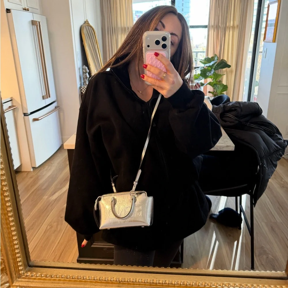 Fendi Metallic Silver Mini Bag - Picture 7 of 7